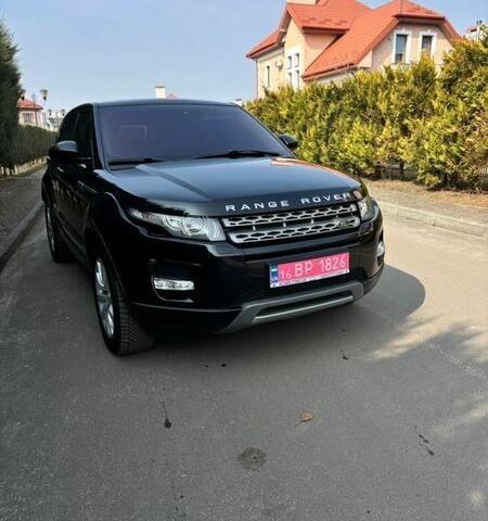Черный Ленд Ровер Рендж Ровер Эвок, объемом двигателя 2.2 л и пробегом 141 тыс. км за 17000 $, фото 1 на Automoto.ua