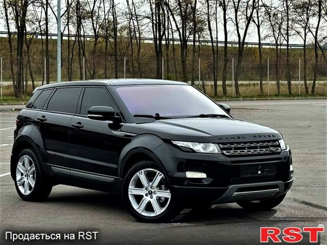 Черный Ленд Ровер Рендж Ровер Эвок, объемом двигателя 2 л и пробегом 149 тыс. км за 17500 $, фото 4 на Automoto.ua
