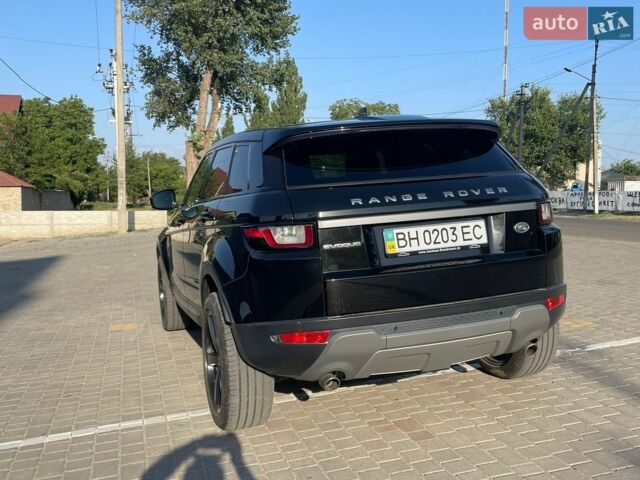 Чорний Ленд Ровер Рендж Ровер Евок, об'ємом двигуна 2 л та пробігом 210 тис. км за 20600 $, фото 16 на Automoto.ua