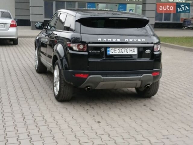 Чорний Ленд Ровер Рендж Ровер Евок, об'ємом двигуна 2 л та пробігом 151 тис. км за 15700 $, фото 6 на Automoto.ua