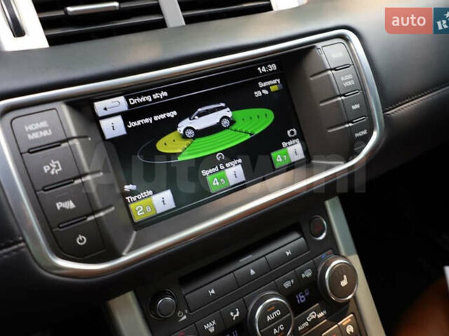 Черный Ленд Ровер Рендж Ровер Эвок, объемом двигателя 2.2 л и пробегом 78 тыс. км за 25500 $, фото 9 на Automoto.ua