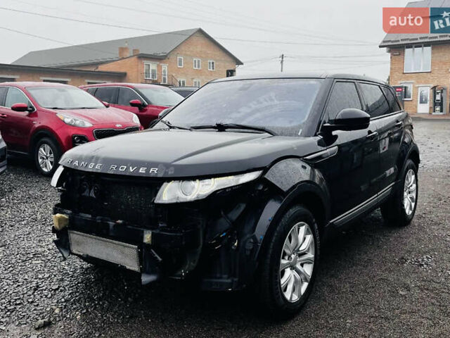 Чорний Ленд Ровер Рендж Ровер Евок, об'ємом двигуна 2 л та пробігом 144 тис. км за 12600 $, фото 5 на Automoto.ua