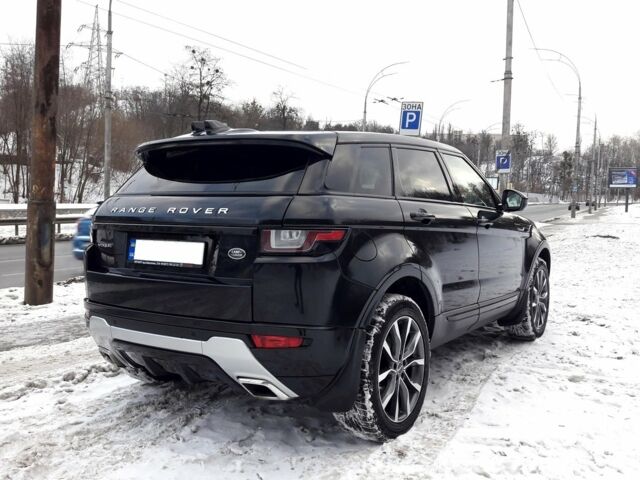 Чорний Ленд Ровер Рендж Ровер Евок, об'ємом двигуна 2 л та пробігом 50 тис. км за 31500 $, фото 33 на Automoto.ua