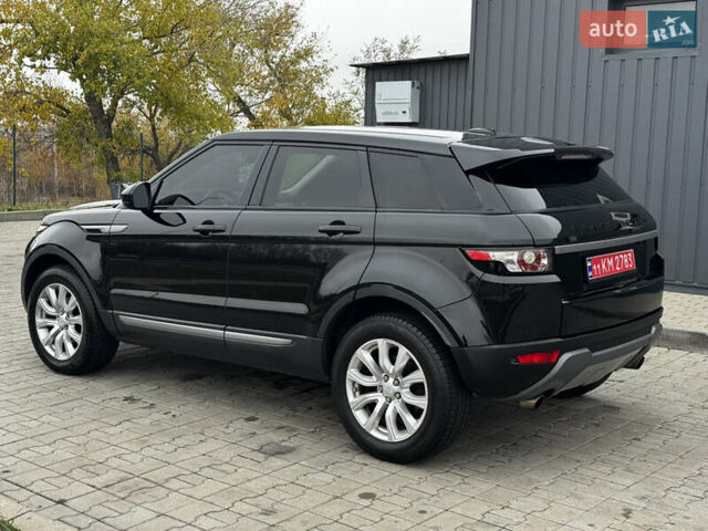 Черный Ленд Ровер Рендж Ровер Эвок, объемом двигателя 2 л и пробегом 184 тыс. км за 15500 $, фото 4 на Automoto.ua