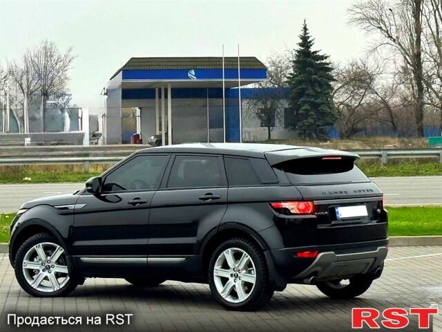 Чорний Ленд Ровер Рендж Ровер Евок, об'ємом двигуна 2 л та пробігом 117 тис. км за 17500 $, фото 3 на Automoto.ua