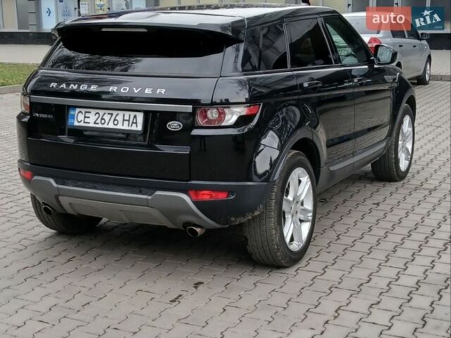 Чорний Ленд Ровер Рендж Ровер Евок, об'ємом двигуна 2 л та пробігом 151 тис. км за 15700 $, фото 4 на Automoto.ua