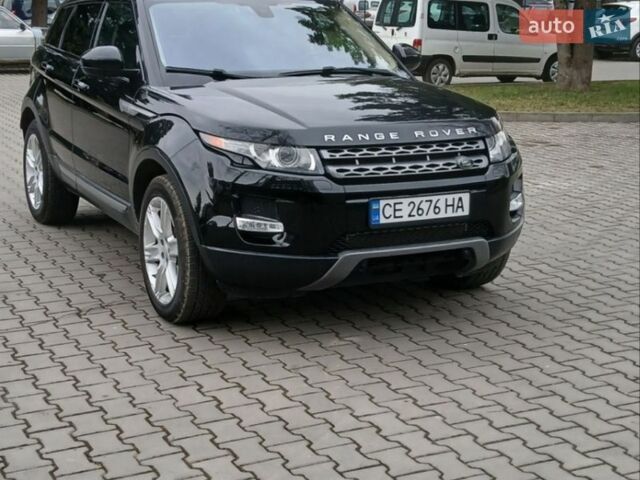 Чорний Ленд Ровер Рендж Ровер Евок, об'ємом двигуна 2 л та пробігом 151 тис. км за 15700 $, фото 1 на Automoto.ua