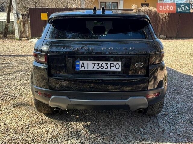 Черный Ленд Ровер Рендж Ровер Эвок, объемом двигателя 2 л и пробегом 129 тыс. км за 20500 $, фото 4 на Automoto.ua