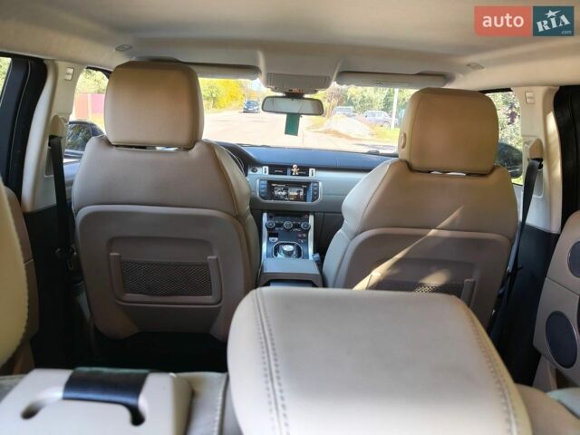 Чорний Ленд Ровер Рендж Ровер Евок, об'ємом двигуна 2 л та пробігом 220 тис. км за 13200 $, фото 13 на Automoto.ua