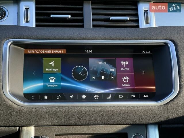 Черный Ленд Ровер Рендж Ровер Эвок, объемом двигателя 2 л и пробегом 111 тыс. км за 21900 $, фото 15 на Automoto.ua