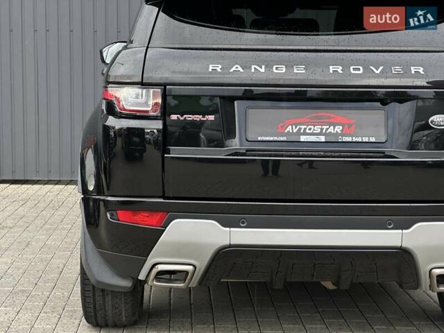 Чорний Ленд Ровер Рендж Ровер Евок, об'ємом двигуна 2 л та пробігом 125 тис. км за 21500 $, фото 9 на Automoto.ua