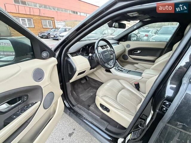 Чорний Ленд Ровер Рендж Ровер Евок, об'ємом двигуна 2 л та пробігом 120 тис. км за 12500 $, фото 8 на Automoto.ua