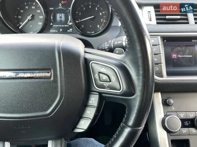 Чорний Ленд Ровер Рендж Ровер Евок, об'ємом двигуна 2 л та пробігом 153 тис. км за 19990 $, фото 18 на Automoto.ua