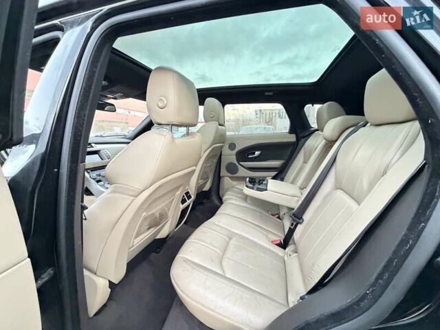 Чорний Ленд Ровер Рендж Ровер Евок, об'ємом двигуна 2 л та пробігом 120 тис. км за 12500 $, фото 10 на Automoto.ua