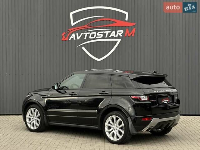 Чорний Ленд Ровер Рендж Ровер Евок, об'ємом двигуна 2 л та пробігом 125 тис. км за 21500 $, фото 7 на Automoto.ua