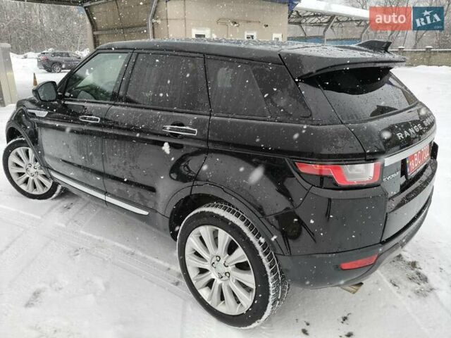 Чорний Ленд Ровер Рендж Ровер Евок, об'ємом двигуна 2 л та пробігом 80 тис. км за 18500 $, фото 9 на Automoto.ua
