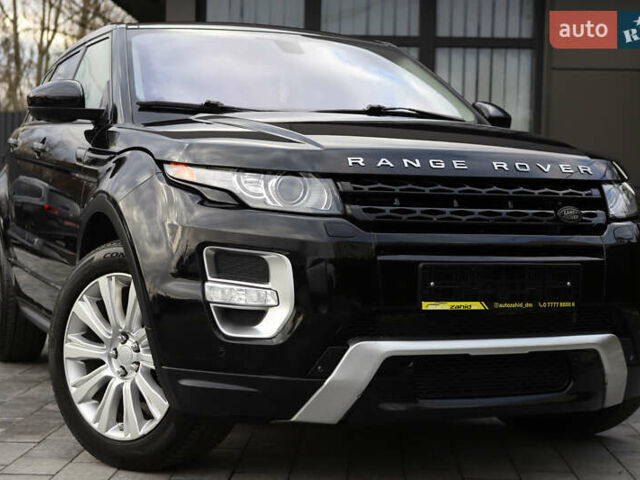 Черный Ленд Ровер Рендж Ровер Эвок, объемом двигателя 2 л и пробегом 66 тыс. км за 16899 $, фото 1 на Automoto.ua