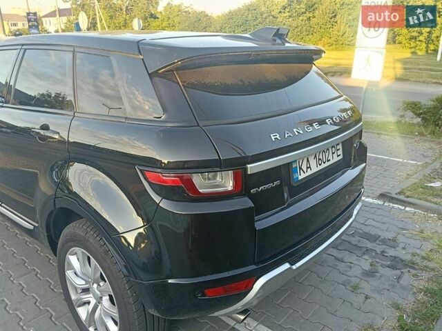 Чорний Ленд Ровер Рендж Ровер Евок, об'ємом двигуна 2 л та пробігом 163 тис. км за 15500 $, фото 2 на Automoto.ua