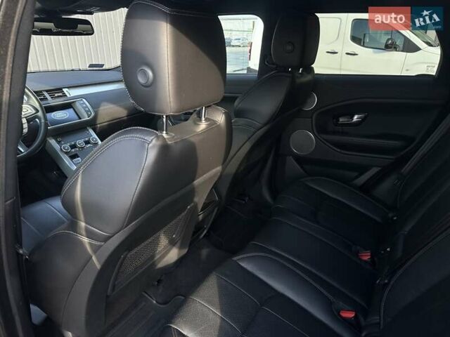 Чорний Ленд Ровер Рендж Ровер Евок, об'ємом двигуна 2 л та пробігом 125 тис. км за 21500 $, фото 18 на Automoto.ua