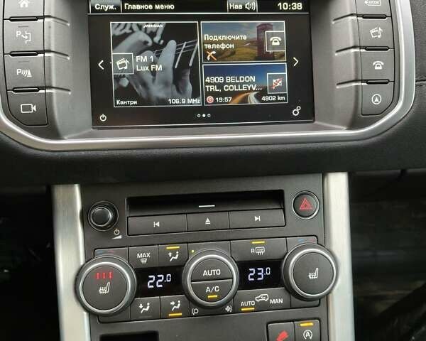 Чорний Ленд Ровер Рендж Ровер Евок, об'ємом двигуна 2 л та пробігом 80 тис. км за 18500 $, фото 4 на Automoto.ua