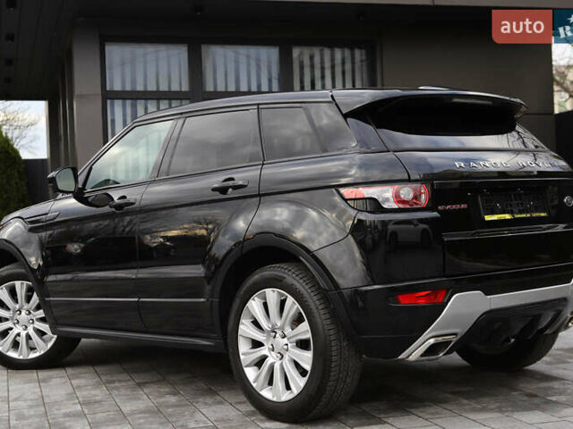 Черный Ленд Ровер Рендж Ровер Эвок, объемом двигателя 2 л и пробегом 66 тыс. км за 16899 $, фото 6 на Automoto.ua