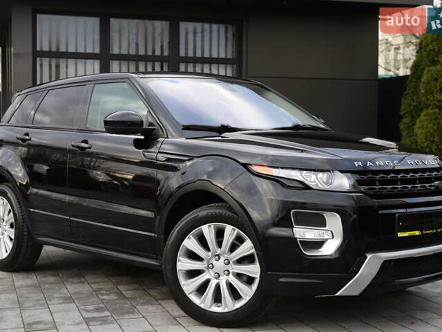 Черный Ленд Ровер Рендж Ровер Эвок, объемом двигателя 2 л и пробегом 66 тыс. км за 16899 $, фото 3 на Automoto.ua