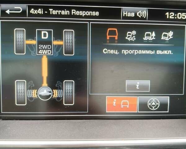 Чорний Ленд Ровер Рендж Ровер Евок, об'ємом двигуна 2 л та пробігом 80 тис. км за 18500 $, фото 15 на Automoto.ua