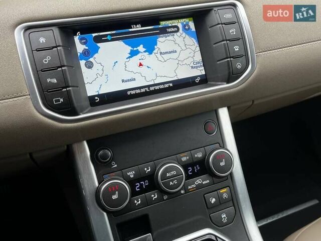 Чорний Ленд Ровер Рендж Ровер Евок, об'ємом двигуна 2 л та пробігом 127 тис. км за 18300 $, фото 33 на Automoto.ua