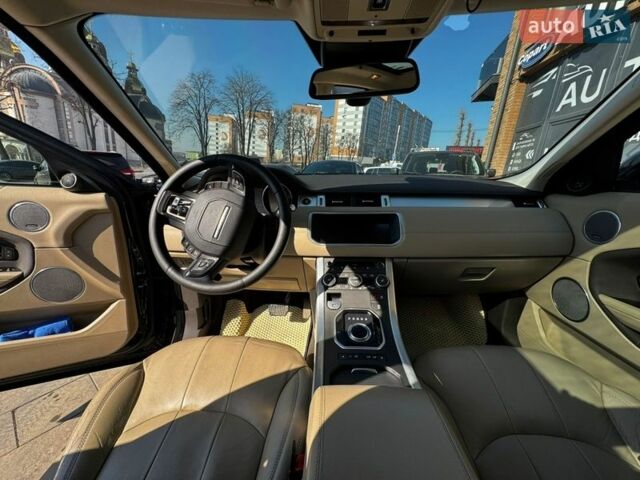 Черный Ленд Ровер Рендж Ровер Эвок, объемом двигателя 2 л и пробегом 172 тыс. км за 22900 $, фото 8 на Automoto.ua