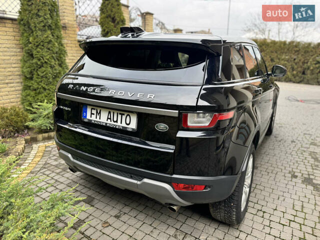 Чорний Ленд Ровер Рендж Ровер Евок, об'ємом двигуна 2 л та пробігом 112 тис. км за 20900 $, фото 10 на Automoto.ua