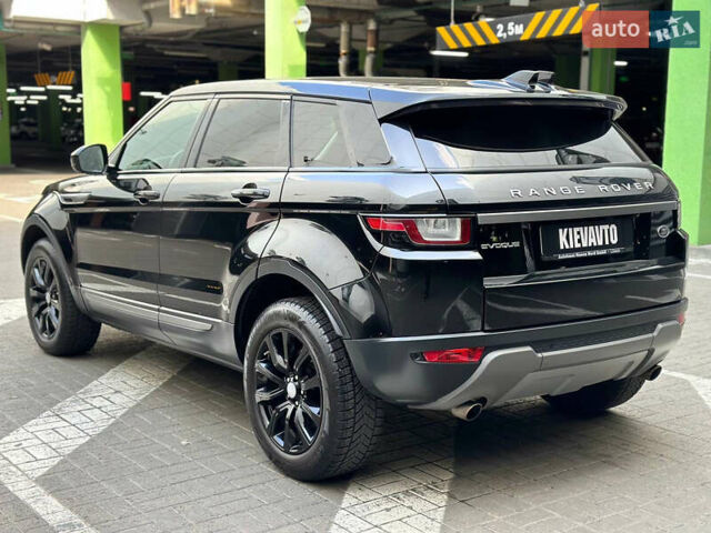 Ленд Ровер Рендж Ровер Эвок 2017 в Киеве на Automoto.ua Черный Ленд Ровер Рендж Ровер Эвок, объемом двигателя 2 л и пробегом 75 тыс. км за 22700 $, фото 6 на Automoto.ua
