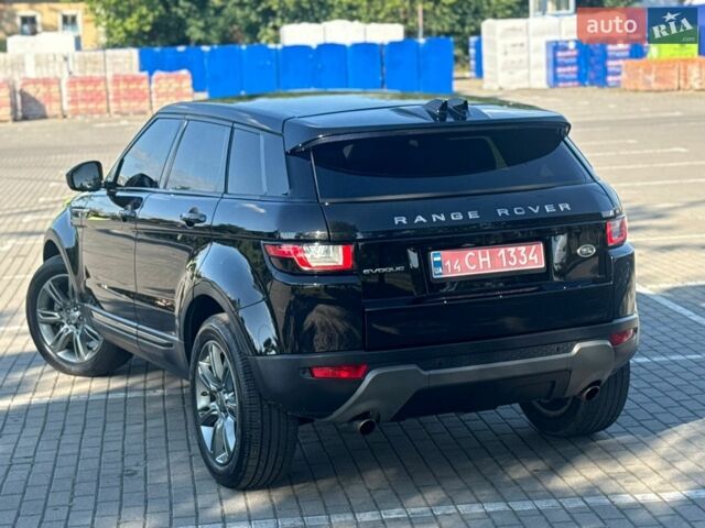 Чорний Ленд Ровер Рендж Ровер Евок, об'ємом двигуна 2 л та пробігом 160 тис. км за 18999 $, фото 4 на Automoto.ua