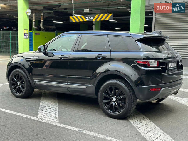 Ленд Ровер Рендж Ровер Эвок 2017 в Киеве на Automoto.ua Черный Ленд Ровер Рендж Ровер Эвок, объемом двигателя 2 л и пробегом 75 тыс. км за 22700 $, фото 5 на Automoto.ua