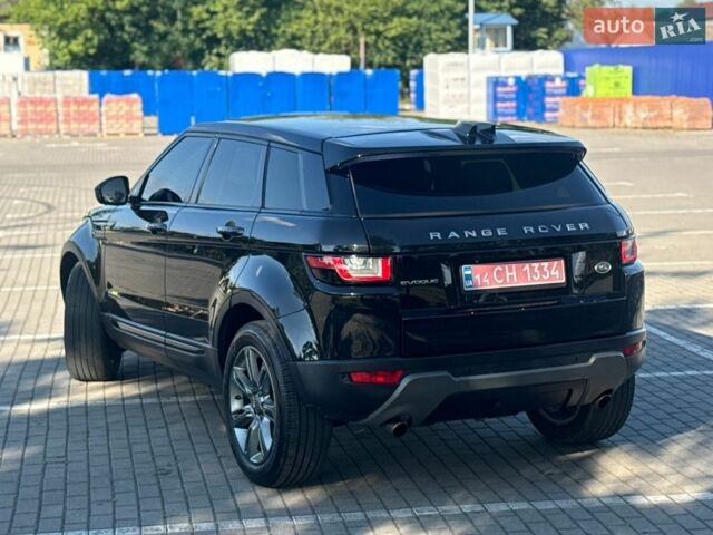 Чорний Ленд Ровер Рендж Ровер Евок, об'ємом двигуна 2 л та пробігом 160 тис. км за 18999 $, фото 2 на Automoto.ua
