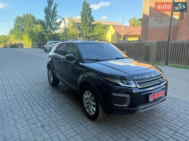 Черный Ленд Ровер Рендж Ровер Эвок, объемом двигателя 2 л и пробегом 150 тыс. км за 14500 $, фото 1 на Automoto.ua
