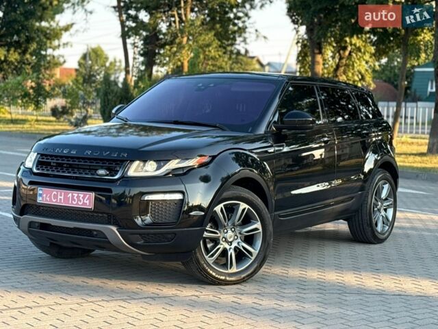 Чорний Ленд Ровер Рендж Ровер Евок, об'ємом двигуна 2 л та пробігом 160 тис. км за 18999 $, фото 16 на Automoto.ua