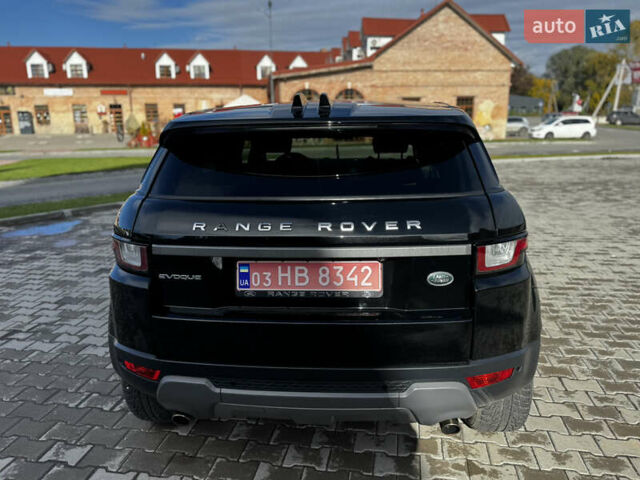 Ленд Ровер Рендж Ровер Эвок 2017 в Тернополе на Automoto.ua Черный Ленд Ровер Рендж Ровер Эвок, объемом двигателя 2 л и пробегом 110 тыс. км за 21300 $, фото 4 на Automoto.ua
