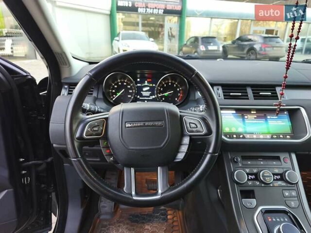 Чорний Ленд Ровер Рендж Ровер Евок, об'ємом двигуна 2 л та пробігом 89 тис. км за 23300 $, фото 19 на Automoto.ua