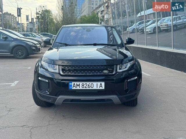 Чорний Ленд Ровер Рендж Ровер Евок, об'ємом двигуна 2 л та пробігом 79 тис. км за 19500 $, фото 1 на Automoto.ua