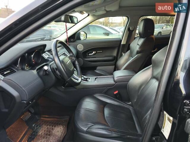 Чорний Ленд Ровер Рендж Ровер Евок, об'ємом двигуна 2 л та пробігом 89 тис. км за 23300 $, фото 12 на Automoto.ua