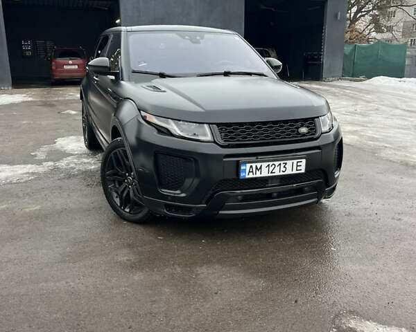 Чорний Ленд Ровер Рендж Ровер Евок, об'ємом двигуна 2 л та пробігом 55 тис. км за 24500 $, фото 1 на Automoto.ua