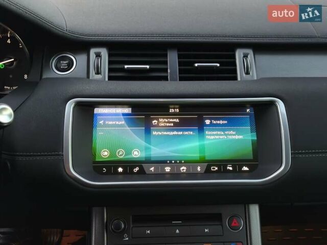 Чорний Ленд Ровер Рендж Ровер Евок, об'ємом двигуна 2 л та пробігом 89 тис. км за 23300 $, фото 24 на Automoto.ua