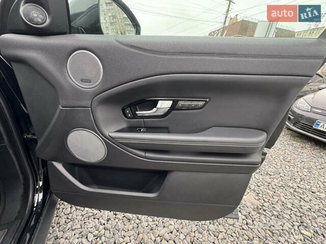 Чорний Ленд Ровер Рендж Ровер Евок, об'ємом двигуна 2 л та пробігом 89 тис. км за 22500 $, фото 24 на Automoto.ua