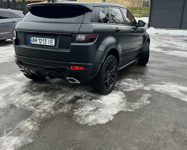 Чорний Ленд Ровер Рендж Ровер Евок, об'ємом двигуна 2 л та пробігом 55 тис. км за 24500 $, фото 7 на Automoto.ua
