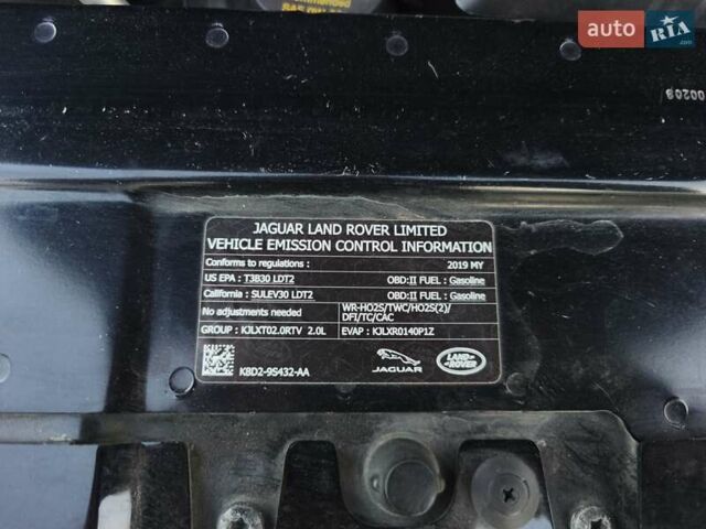 Чорний Ленд Ровер Рендж Ровер Евок, об'ємом двигуна 2 л та пробігом 89 тис. км за 23300 $, фото 9 на Automoto.ua