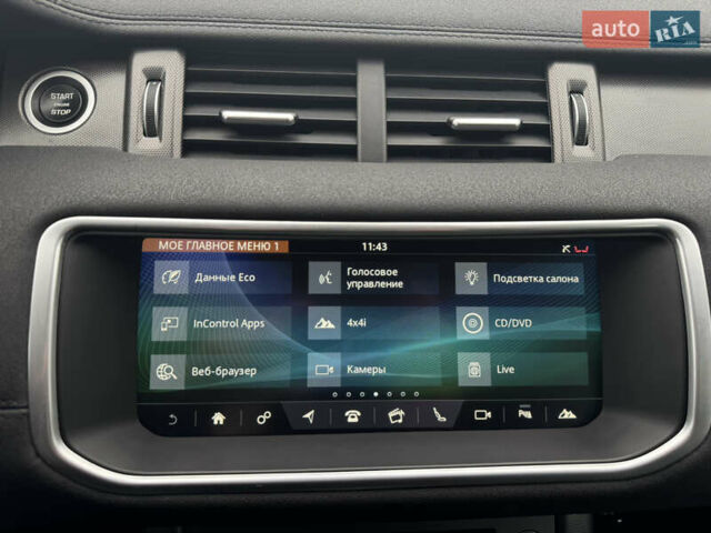 Чорний Ленд Ровер Рендж Ровер Евок, об'ємом двигуна 2 л та пробігом 89 тис. км за 22500 $, фото 28 на Automoto.ua