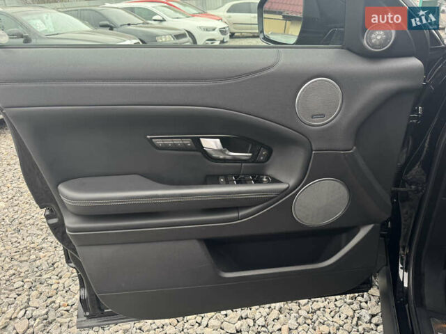 Чорний Ленд Ровер Рендж Ровер Евок, об'ємом двигуна 2 л та пробігом 89 тис. км за 22500 $, фото 29 на Automoto.ua