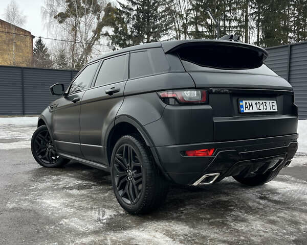 Чорний Ленд Ровер Рендж Ровер Евок, об'ємом двигуна 2 л та пробігом 55 тис. км за 24500 $, фото 4 на Automoto.ua