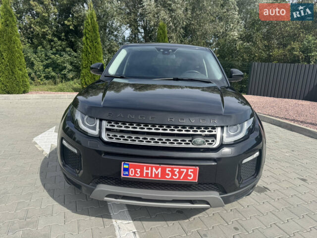 Чорний Ленд Ровер Рендж Ровер Евок, об'ємом двигуна 2 л та пробігом 146 тис. км за 26500 $, фото 1 на Automoto.ua