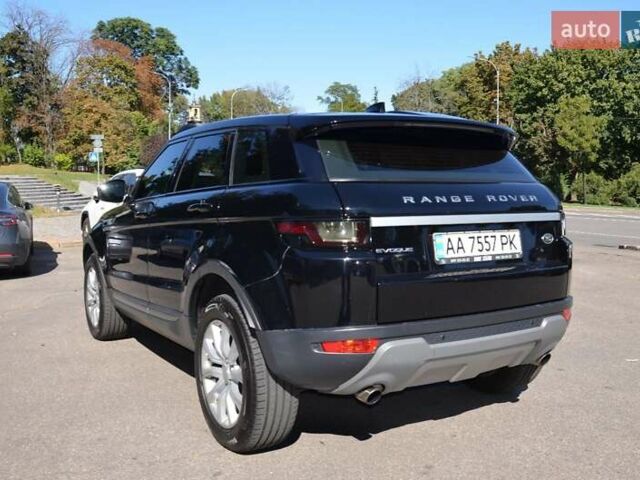 Ленд Ровер Рендж Ровер Евок 2018 у Києві на Automoto.ua Чорний Ленд Ровер Рендж Ровер Евок, об'ємом двигуна 2 л та пробігом 185 тис. км за 22500 $, фото 4 на Automoto.ua